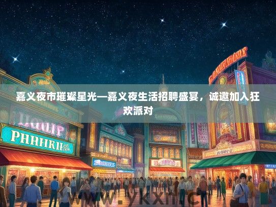 嘉义夜市璀璨星光—嘉义夜生活招聘盛宴，诚邀加入狂欢派对
